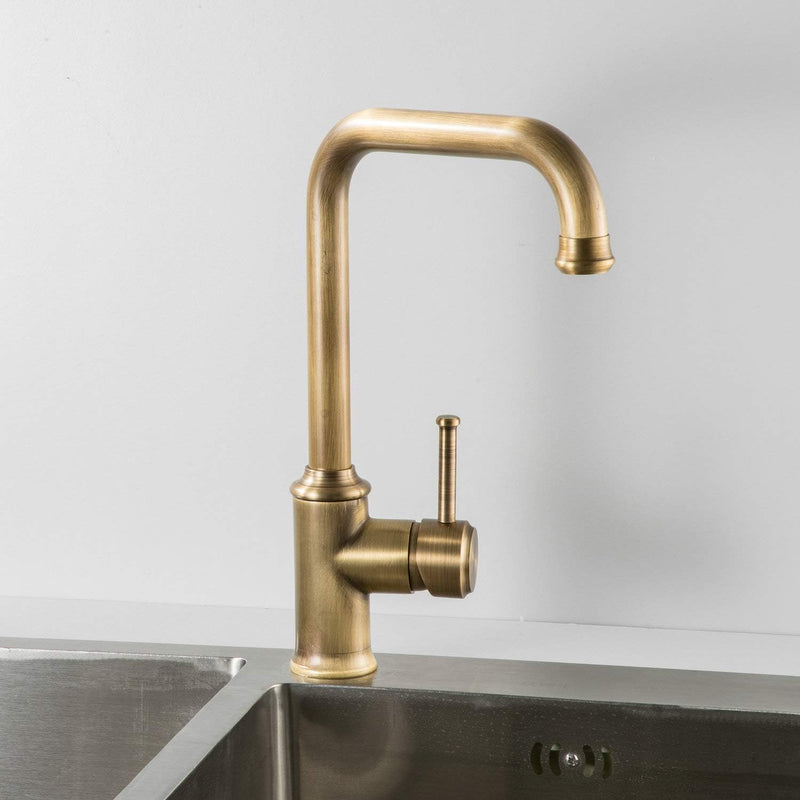 Kitchen Mixer Tap Rotating Sink Faucet Old Copper