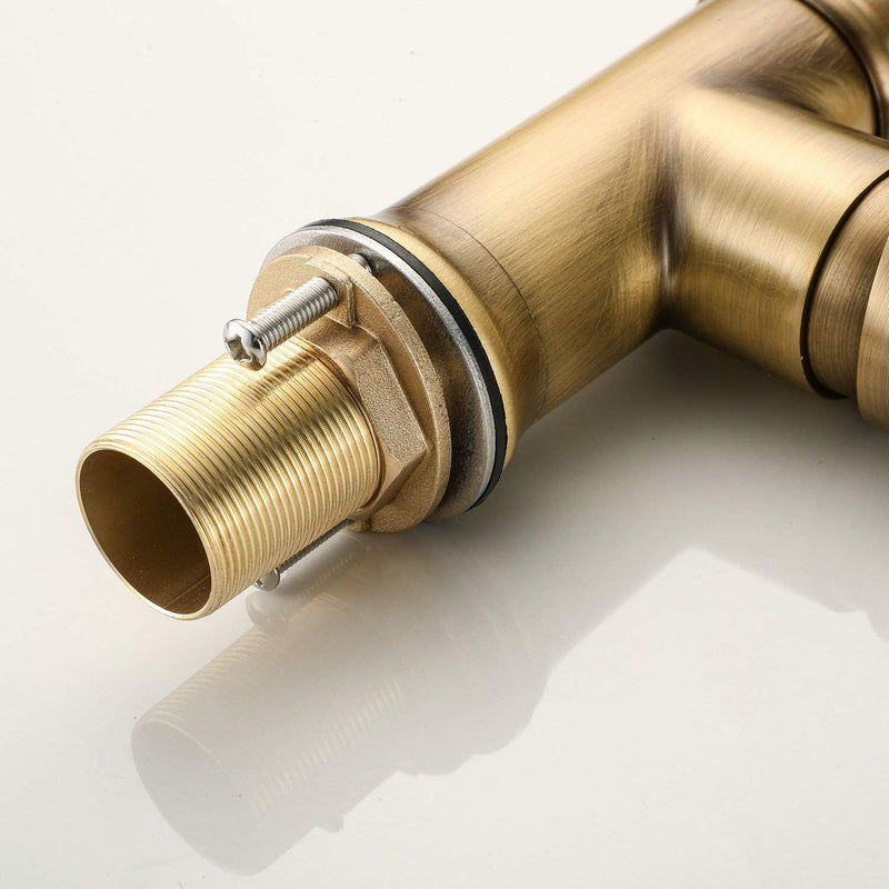 Kitchen Mixer Tap Rotating Sink Faucet Old Copper