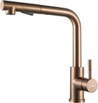 Kitchen Mixer Tap with Pull-Out Spray Head Stainless