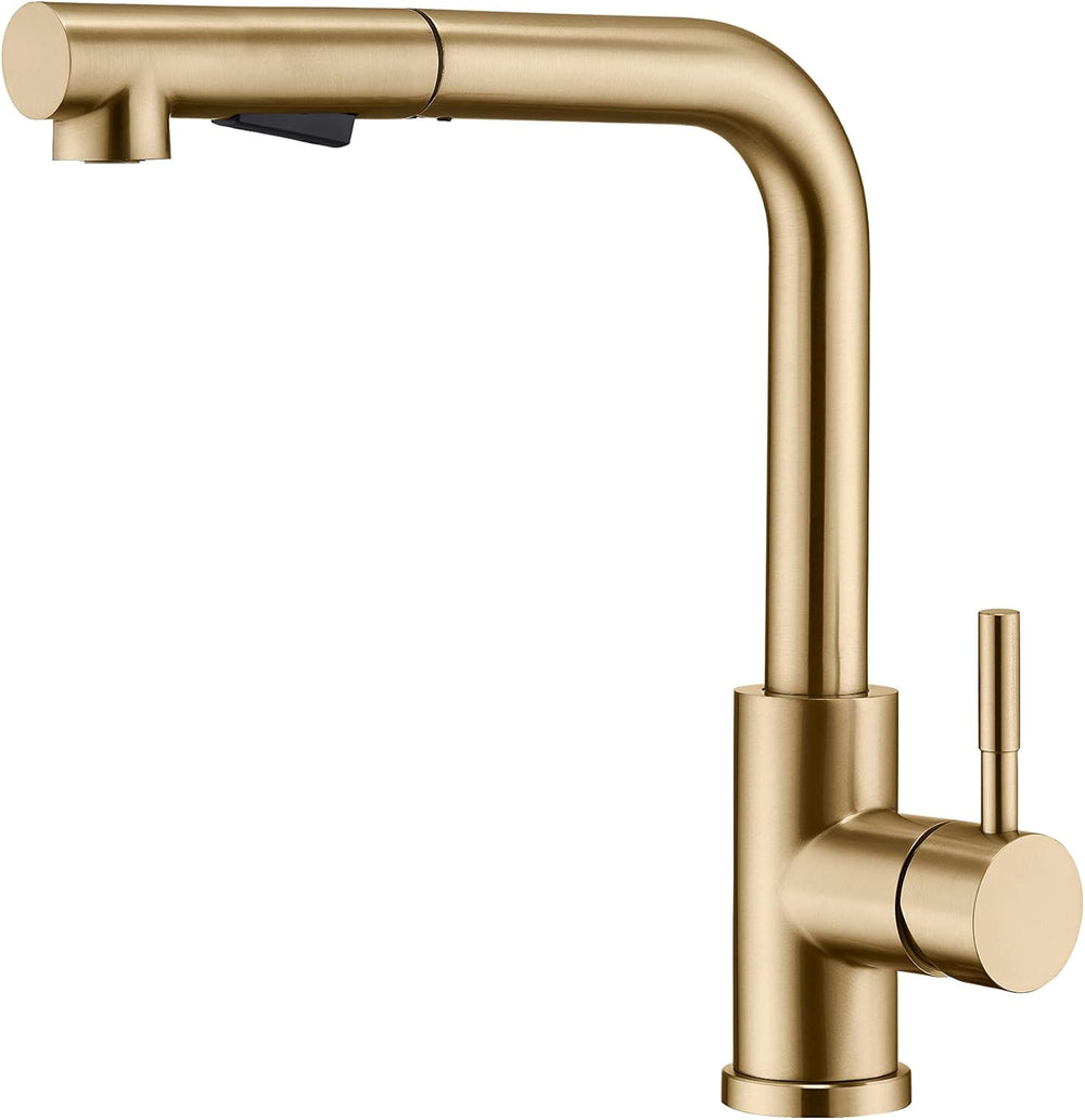 Kitchen Mixer Tap with Pull-Out Spray Head Stainless