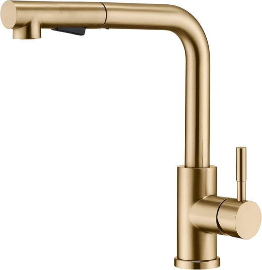 Kitchen Mixer Tap with Pull-Out Spray Head Stainless