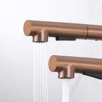 Kitchen Mixer Tap with Pull-Out Spray Head Stainless