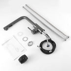 Kitchen Mixer Tap with Pull-Out Spray Head Stainless