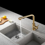 Kitchen Mixer Tap with Pull-Out Spray Head Stainless
