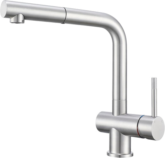Kitchen Mixer Tap with Pull Out Spray Single