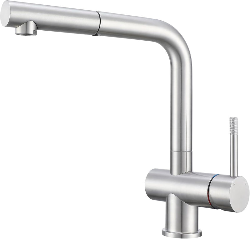 Kitchen Mixer Tap with Pull Out Spray Single