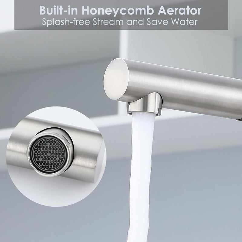 Kitchen Mixer Tap with Pull Out Spray Single