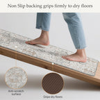 Kitchen Rug Set Pvc Anti-Fatigue and (2 Piece)