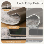 Kitchen Rug Set Pvc Anti-Fatigue and (2 Piece)