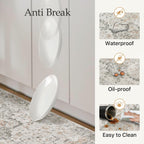 Kitchen Rug Set Pvc Anti-Fatigue and (2 Piece)