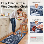 Kitchen Rugs Runner Set 2 Pieces 50x80CM+50x150CM