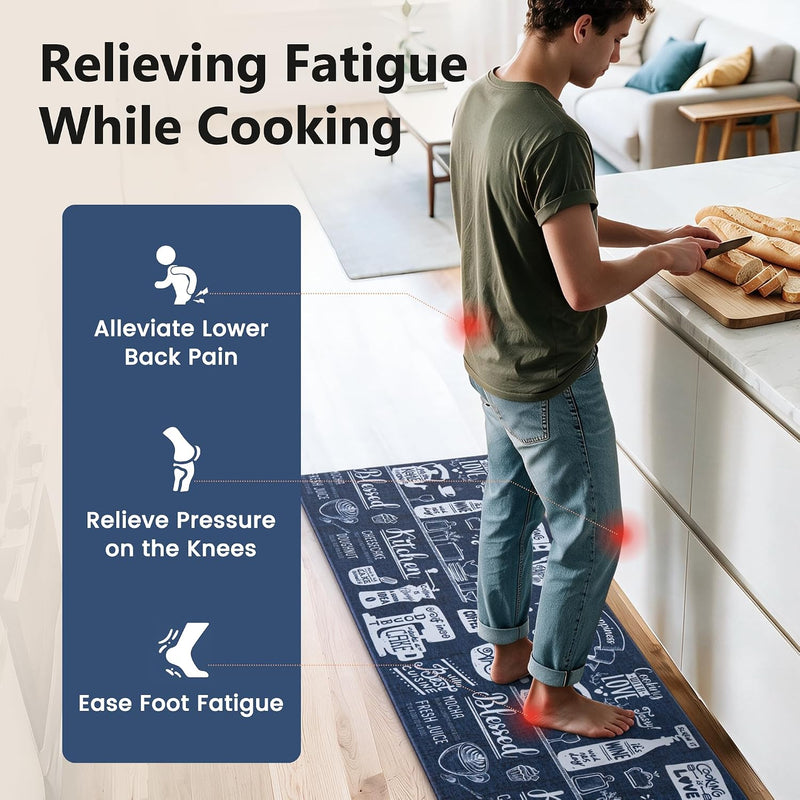 Kitchen Rugs Runner Set 2 Pieces 50x80CM+50x150CM