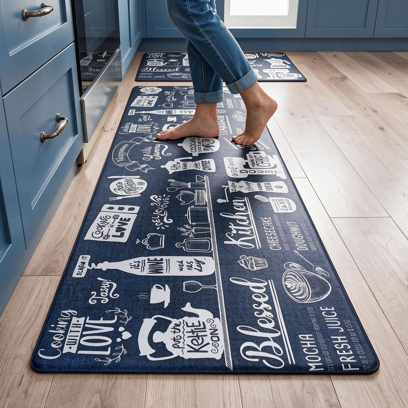 Kitchen Rugs Runner Set 2 Pieces 50x80CM+50x150CM