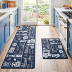 Kitchen Rugs Runner Set 2 Pieces 50x80CM+50x150CM