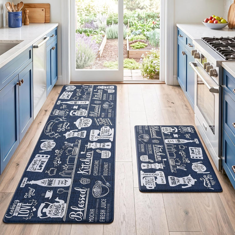 Kitchen Rugs Runner Set 2 Pieces 50x80CM+50x150CM