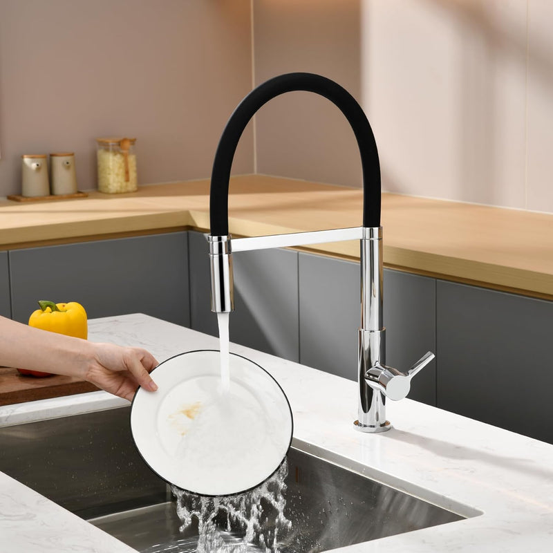 Kitchen Sink Mixer Tap Flexible with Pull Out