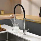 Kitchen Sink Mixer Tap Flexible with Pull Out
