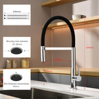 Kitchen Sink Mixer Tap Flexible with Pull Out
