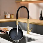Kitchen Sink Mixer Tap Flexible with Pull Out