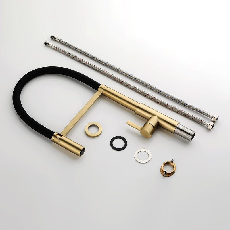 Kitchen Sink Mixer Tap Flexible with Pull Out