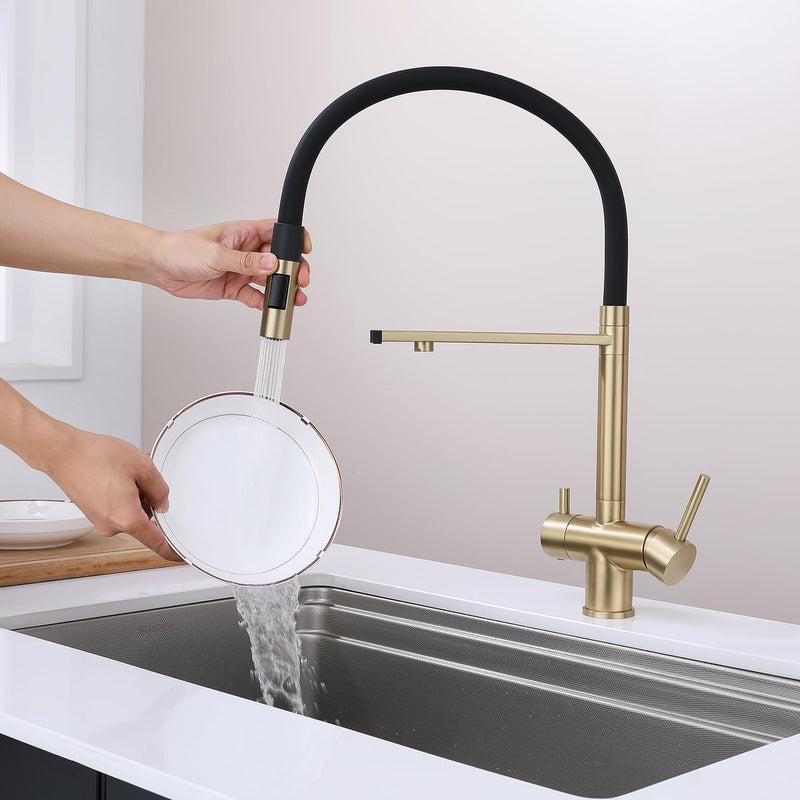Kitchen Sink Mixer Tap with Filtered Drinking Water