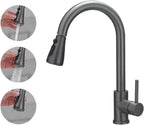 Kitchen Sink Mixer Tap with Pull Down Sprayer