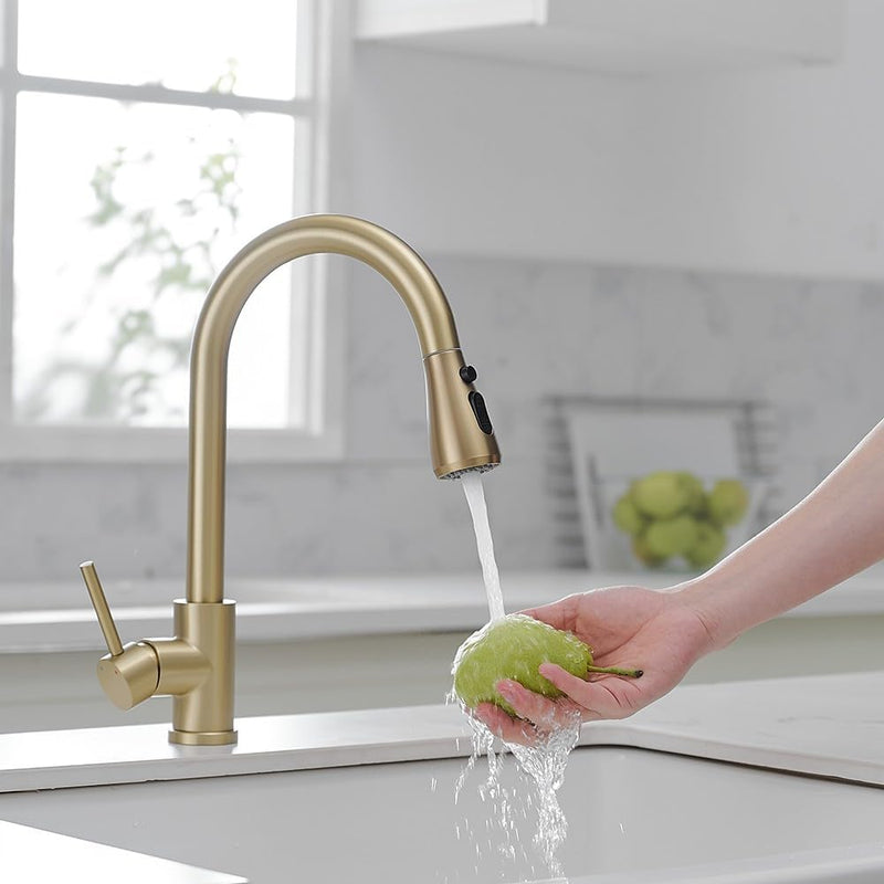 Kitchen Sink Mixer Tap with Pull Down Sprayer