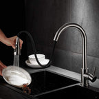 Kitchen Sink Mixer Tap with Pull Down Sprayer