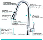 Kitchen Sink Mixer Tap with Pull Down Sprayer