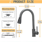 Kitchen Sink Mixer Tap with Pull Down Sprayer