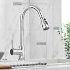 Kitchen Sink Mixer Tap with Pull Down Sprayer