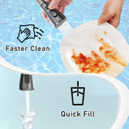 Kitchen Sink Mixer Tap with Pull Down Sprayer
