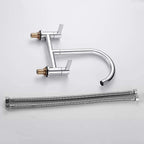 Kitchen Sink Mixer Taps Hot Cold Dual Lever