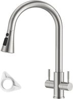 Kitchen Sink Tap Mixer with Pull Out Sprayer