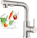 Kitchen Sink Tap Mixer with Pull Out Sprayer