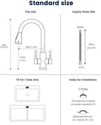 Kitchen Sink Tap Mixer with Pull Out Sprayer