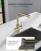 Kitchen Sink Tap Mixer with Pull Out Sprayer