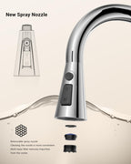 Kitchen Sink Tap Mixer with Pull Out Sprayer