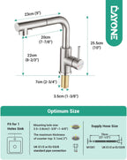 Kitchen Sink Tap Mixer with Pull Out Sprayer