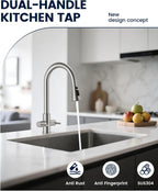 Kitchen Sink Tap Mixer with Pull Out Sprayer