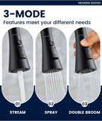Kitchen Sink Tap Mixer with Pull Out Sprayer