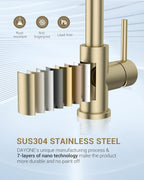 Kitchen Sink Tap Mixer with Pull Out Sprayer