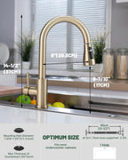 Kitchen Sink Tap Mixer with Pull Out Sprayer