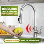 Kitchen Sink Tap Touchless Sensor with Pull Out