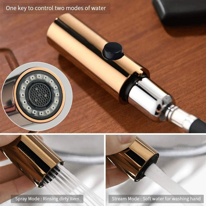 Kitchen Sink Tap with Pull Out Spray Rotation