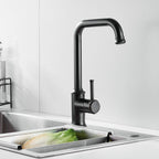 Kitchen Sink Taps Mixer Solid Brass Monobloc Single