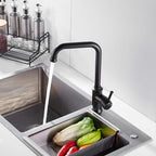 Kitchen Sink Taps Mixer Solid Brass Monobloc Single