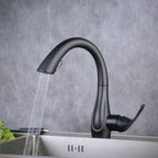 Kitchen Sink Taps Pull Out Single Handle Monobloc