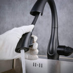 Kitchen Sink Taps Pull Out Single Handle Monobloc