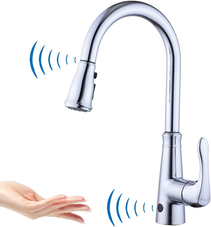 Kitchen Sink Taps Sensor Automatic Mixer Faucet
